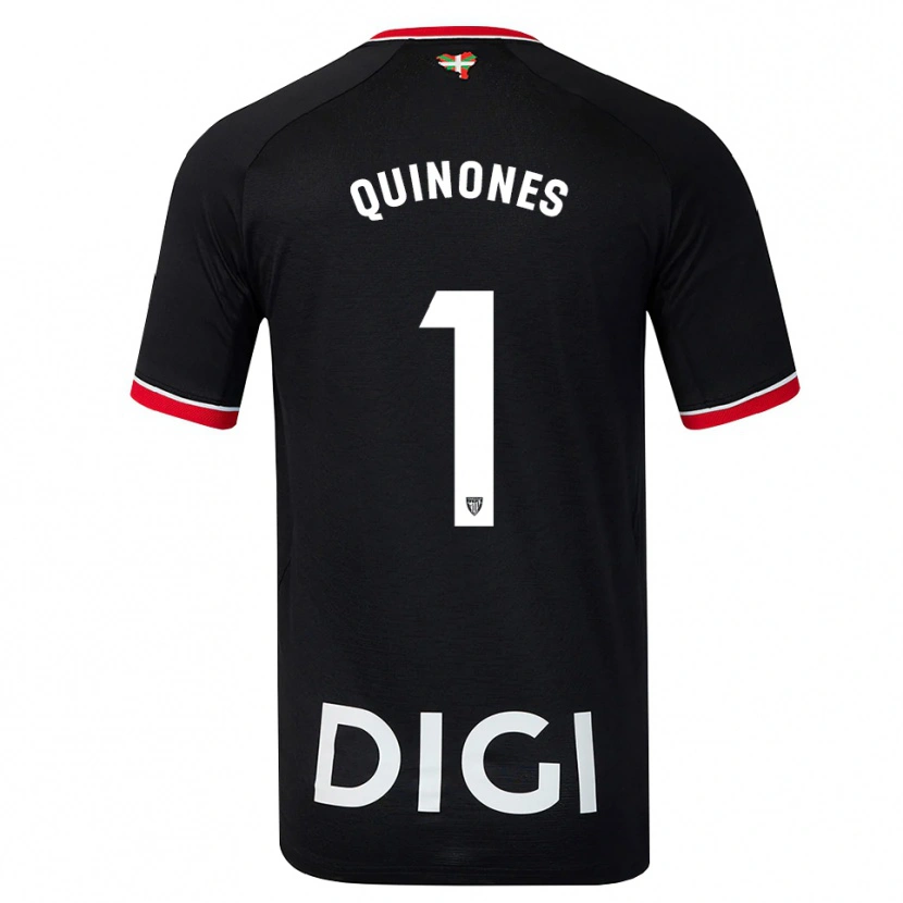 Danxen Criança Camisola Mariasun Quiñones #1 Preto Branco Vermelho Alternativa 2026/27 Camisa