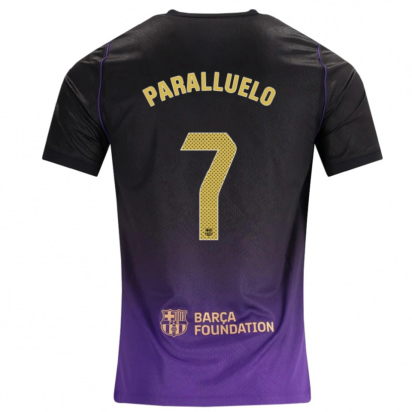 Danxen Criança Camisola Salma Paralluelo #7 Roxo Amarelo Preto Alternativa 2026/27 Camisa