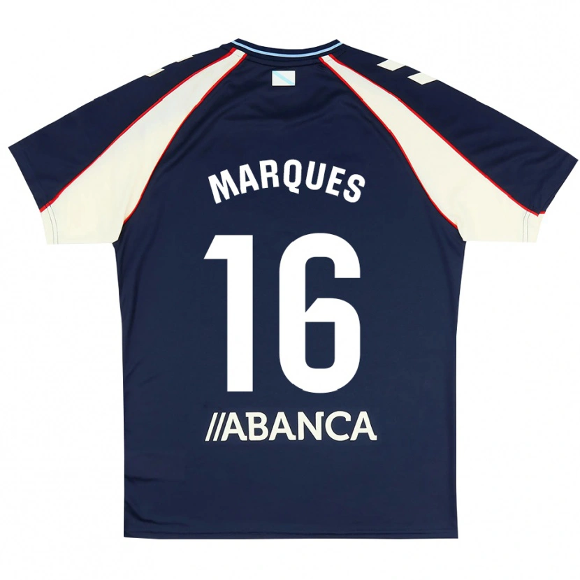 Danxen Criança Camisola Jailson Marques Siqueira #16 Azul Real Vermelho Branco Alternativa 2026/27 Camisa