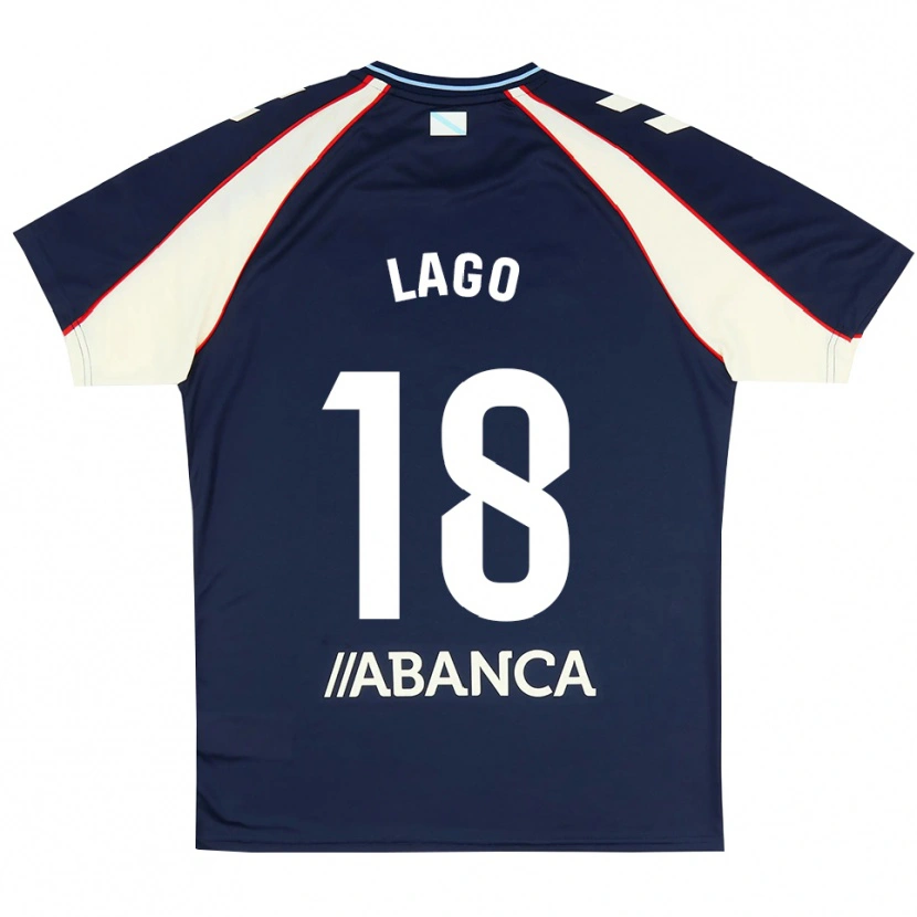 Danxen Criança Camisola Yoel Lago #18 Azul Real Vermelho Branco Alternativa 2026/27 Camisa