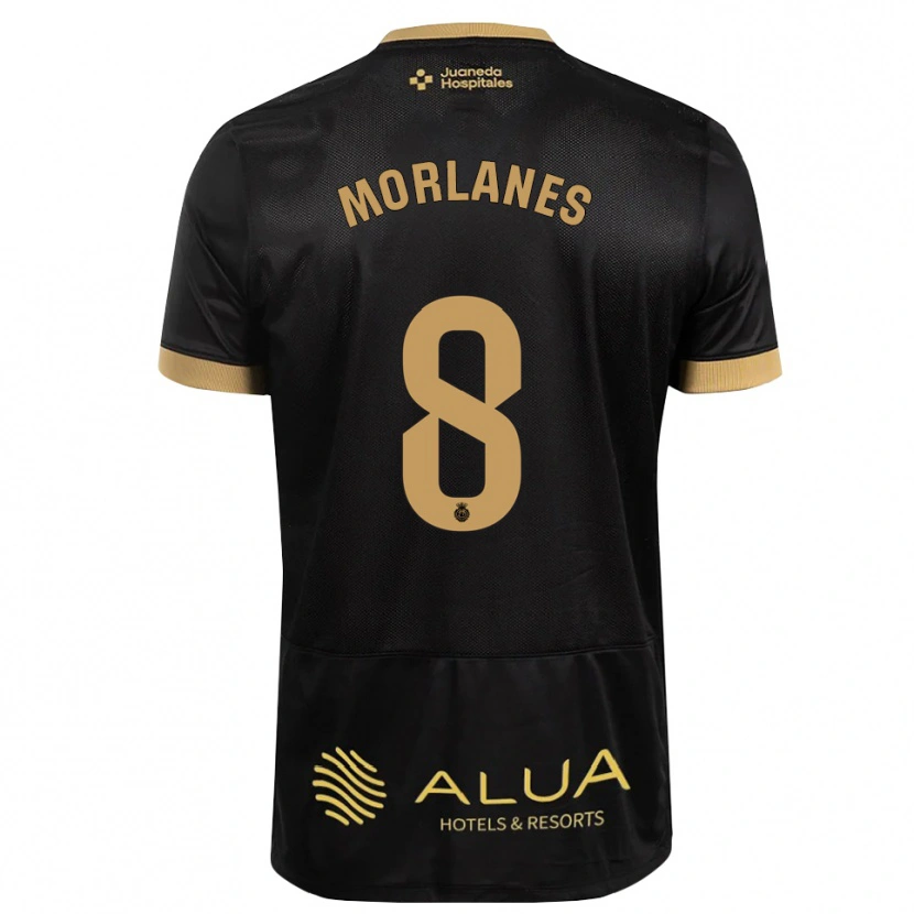 Danxen Criança Camisola Manu Morlanes #8 Preto Marrom Claro De Sândalo Madeira Alternativa 2026/27 Camisa