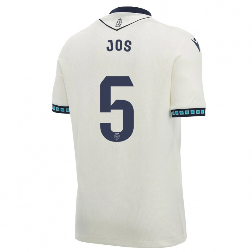Danxen Criança Camisola Josune Urdaniz Maurin #5 Branco Preto Azul Céu Claro Alternativa 2026/27 Camisa