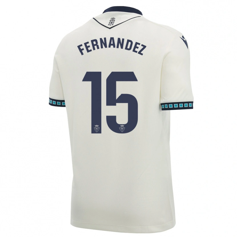 Danxen Criança Camisola Leyre Fernández Sánchez #15 Branco Preto Azul Céu Claro Alternativa 2026/27 Camisa