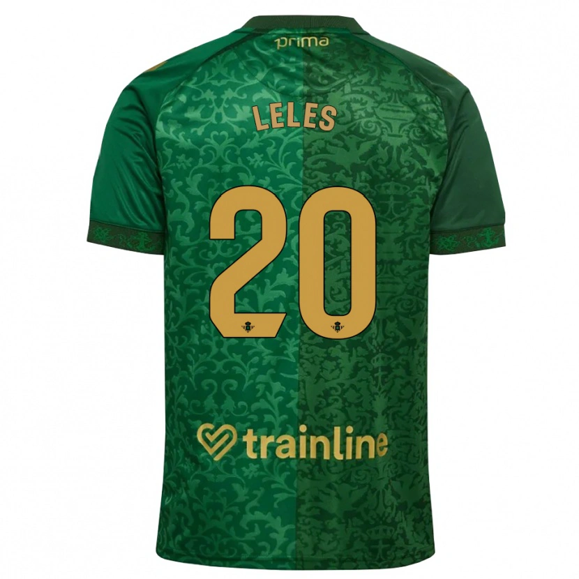 Danxen Criança Camisola María De Los Ángeles Carrión Egido #20 Verde Floresta Dourado Escuro Alternativa 2026/27 Camisa