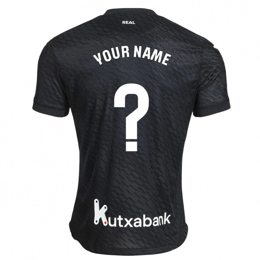 Danxen Criança Camisola Seu Nome #0 Preto Branco Alternativa 2026/27 Camisa