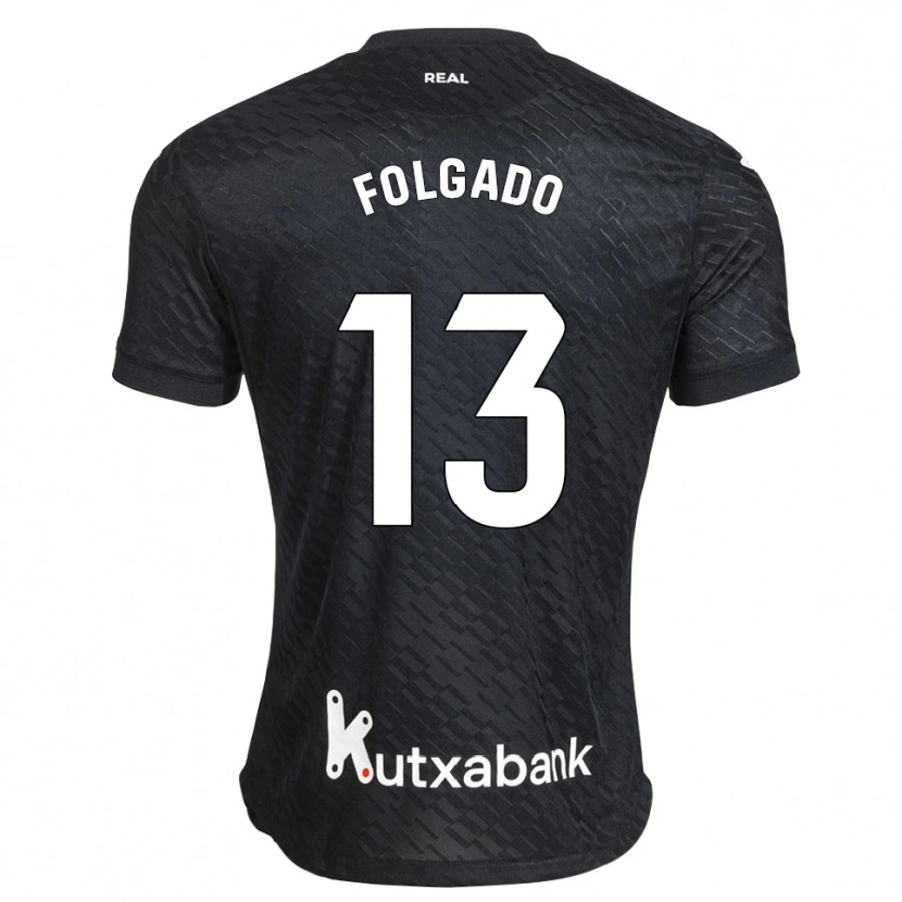 Danxen Criança Camisola Theo Folgado #13 Preto Branco Alternativa 2026/27 Camisa