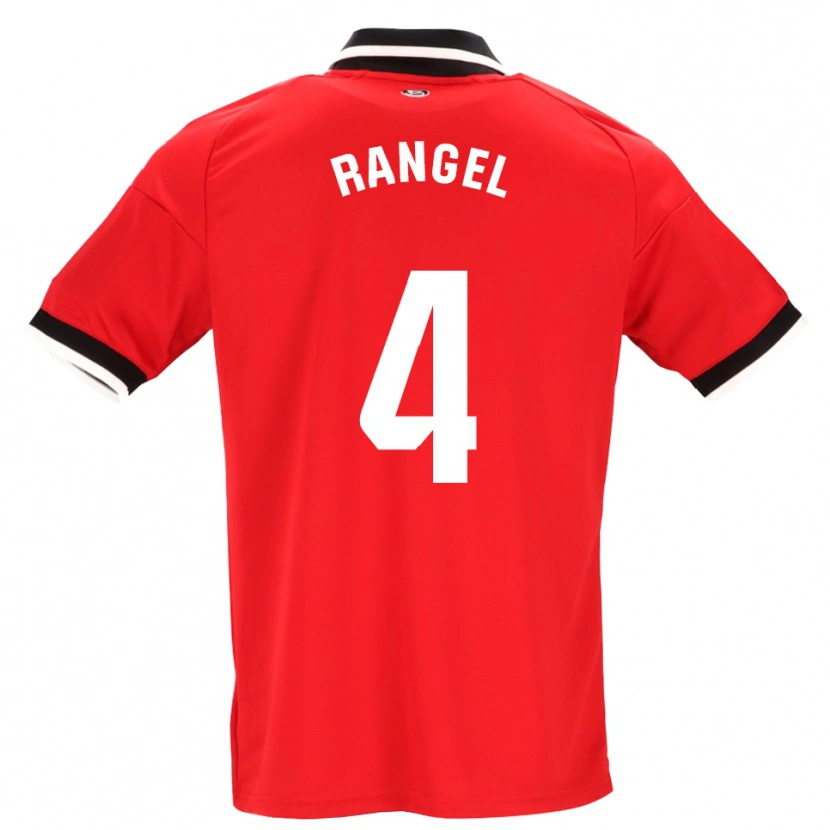 Danxen Criança Camisola Héctor Rangel #4 Preto Branco Vermelho Alternativa 2026/27 Camisa