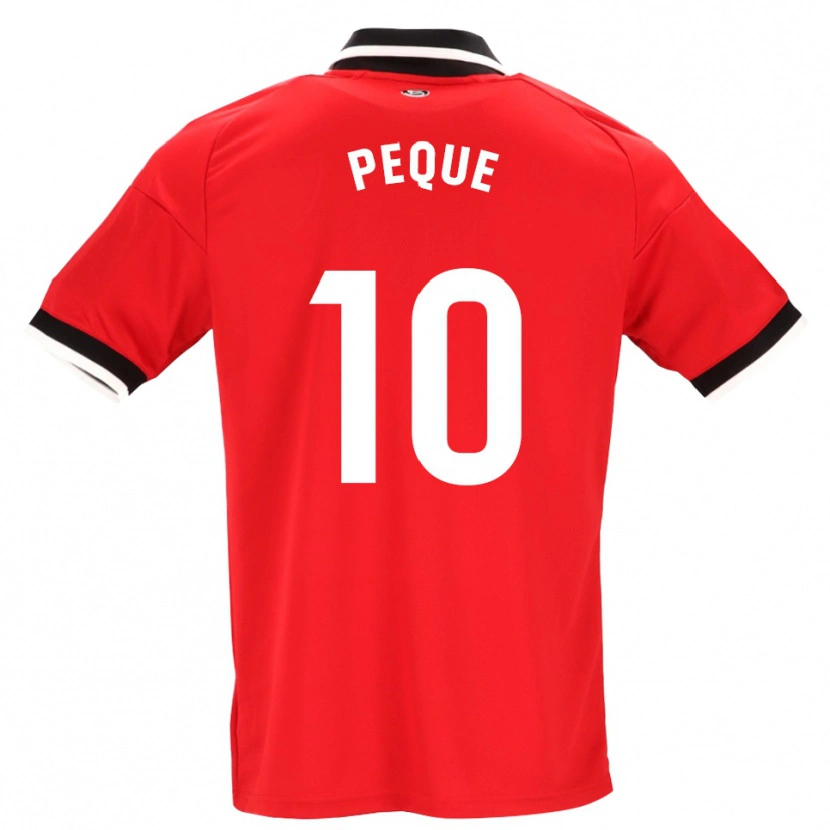 Danxen Criança Camisola Peque Fernández #10 Preto Branco Vermelho Alternativa 2026/27 Camisa