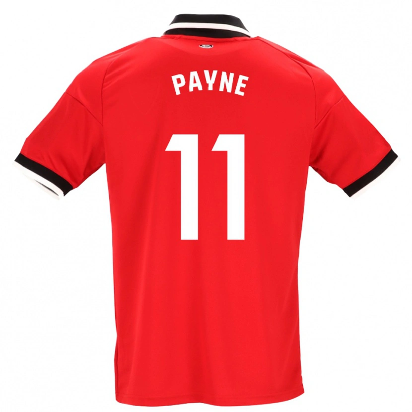 Danxen Criança Camisola Antionette Oyedupe Toni Payne #11 Preto Branco Vermelho Alternativa 2026/27 Camisa