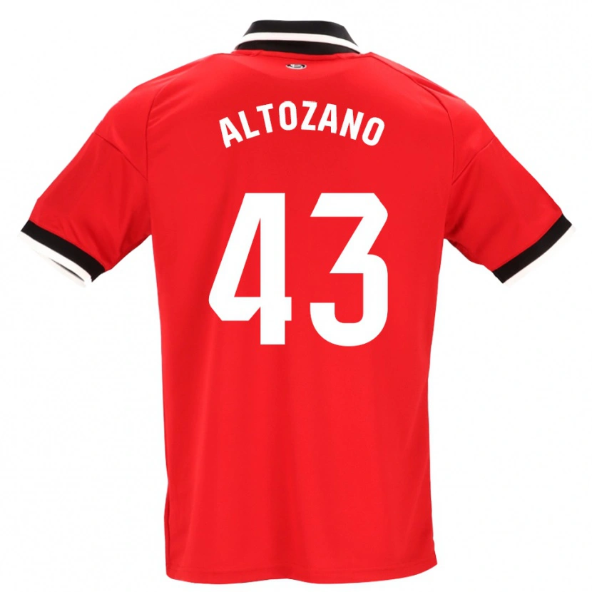 Danxen Criança Camisola Edu Altozano #43 Preto Branco Vermelho Alternativa 2026/27 Camisa