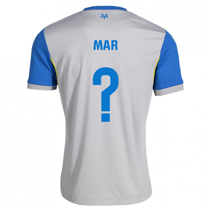 Danxen Criança Camisola Mar Segarra Casanova #0 Azul Dodger Cinza Alternativa 2026/27 Camisa