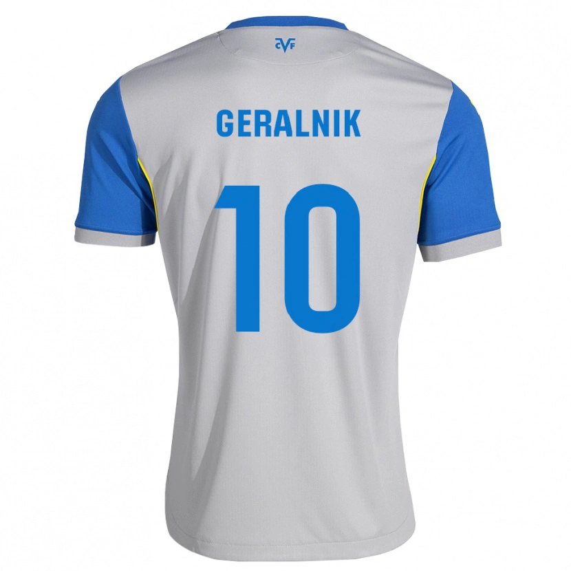 Danxen Criança Camisola Tiago Geralnik #10 Azul Dodger Cinza Alternativa 2026/27 Camisa