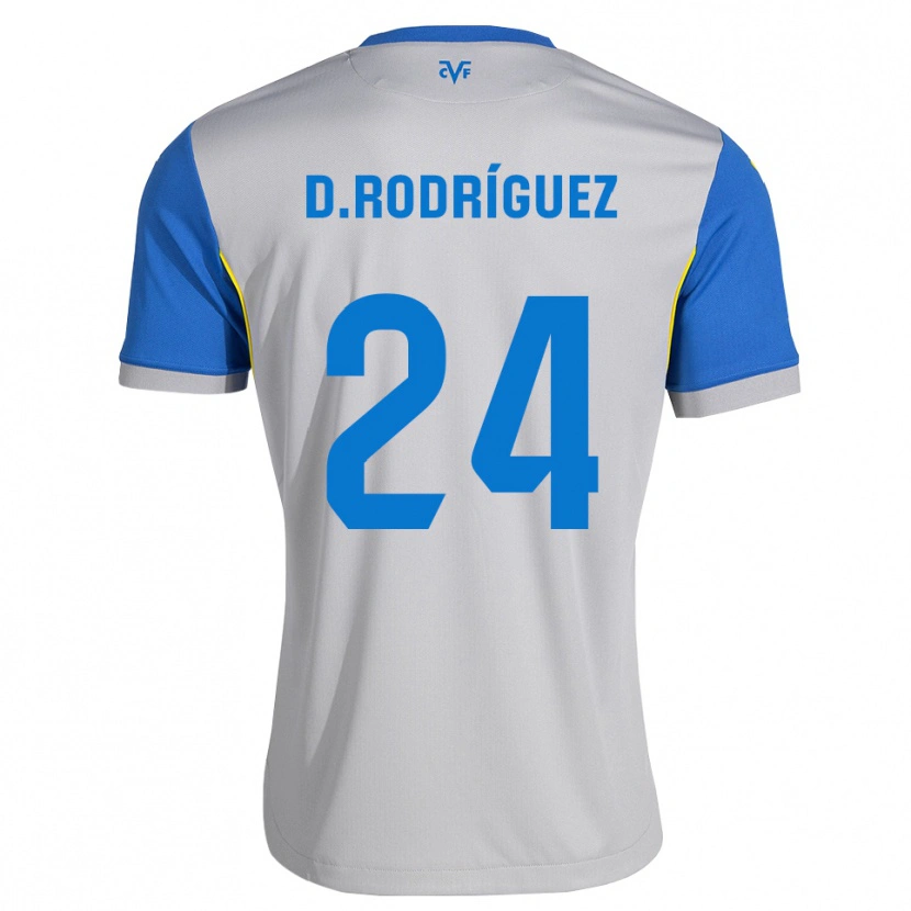 Danxen Criança Camisola Patas #24 Azul Dodger Cinza Alternativa 2026/27 Camisa