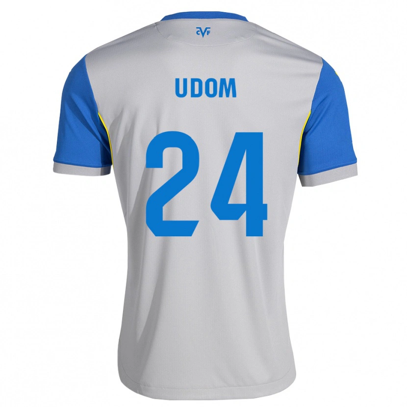 Danxen Criança Camisola Ekerette Udom #24 Azul Dodger Cinza Alternativa 2026/27 Camisa