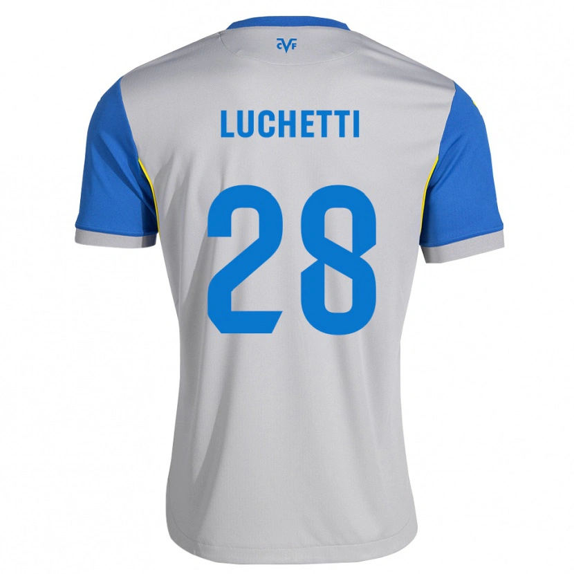 Danxen Criança Camisola Danilo Luchetti #28 Azul Dodger Cinza Alternativa 2026/27 Camisa