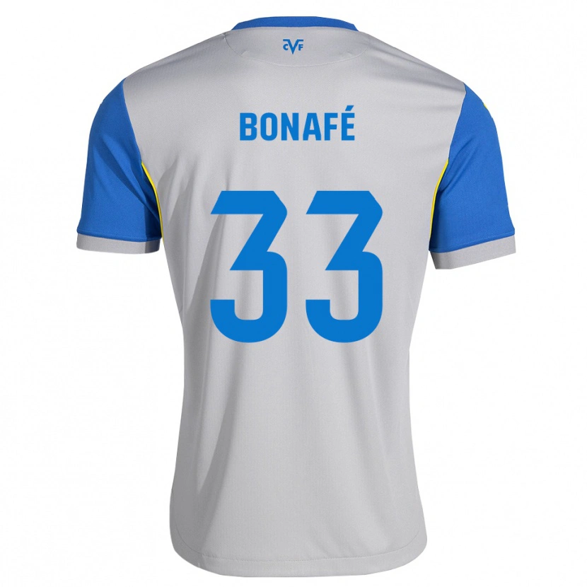 Danxen Criança Camisola César Bonafé #33 Azul Dodger Cinza Alternativa 2026/27 Camisa