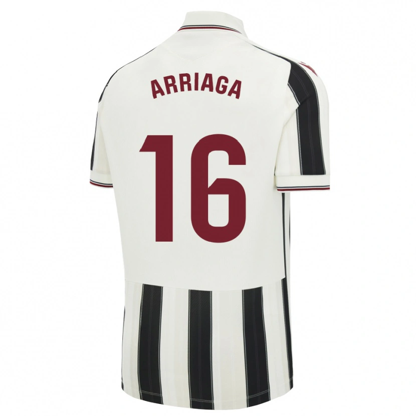 Danxen Criança Camisola Kervin Arriaga #16 Preto Branco Vermelho Alternativa 2026/27 Camisa