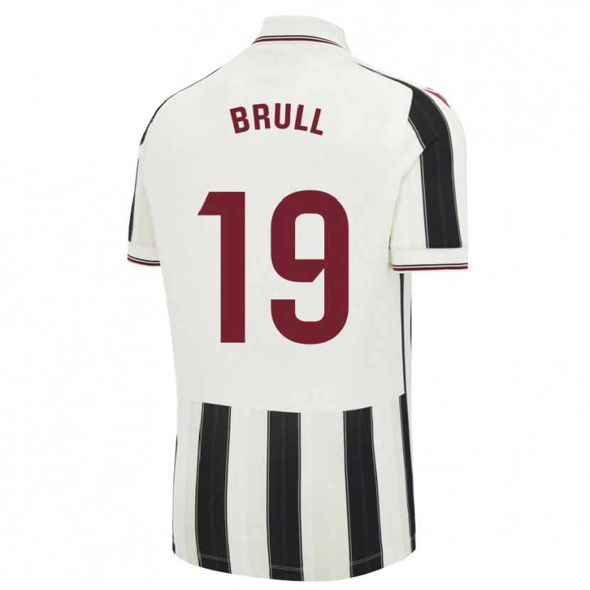 Danxen Criança Camisola Salva Brull #19 Preto Branco Vermelho Alternativa 2026/27 Camisa