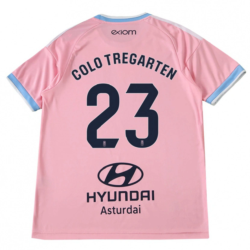 Danxen Criança Camisola Colo Tregarten #23 Azul Centáurea Rosa Alternativa 2026/27 Camisa