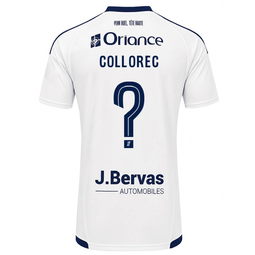 Danxen Criança Camisola Lily Collorec #0 Azul Marinho Branco Alternativa 2026/27 Camisa