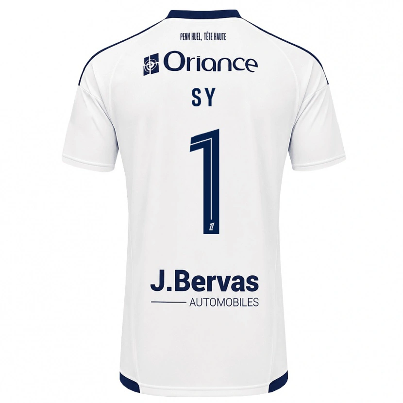 Danxen Criança Camisola Seydou Sy #1 Azul Marinho Branco Alternativa 2026/27 Camisa