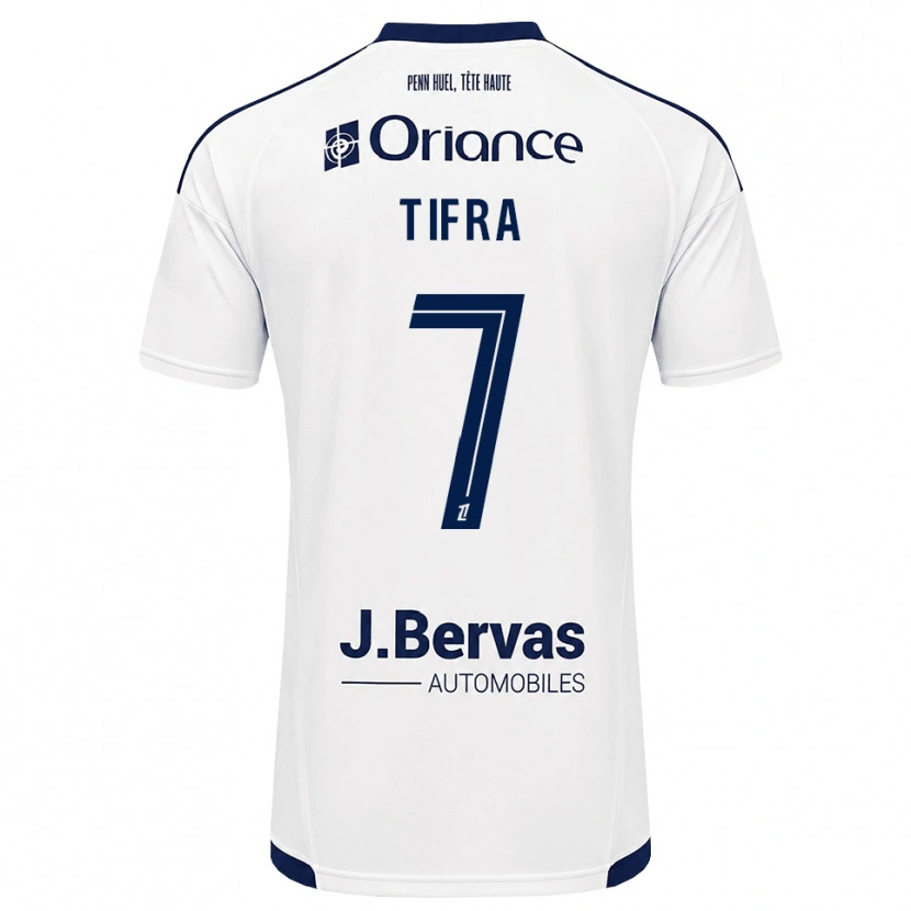 Danxen Criança Camisola Darri Tifra #7 Azul Marinho Branco Alternativa 2026/27 Camisa