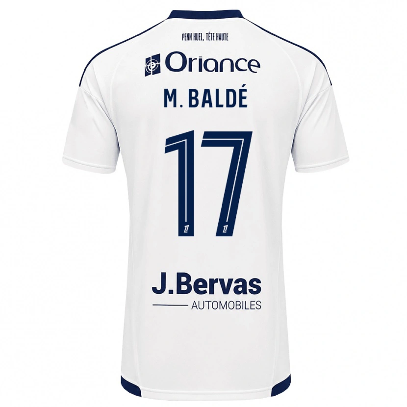 Danxen Criança Camisola Mama Baldé #17 Azul Marinho Branco Alternativa 2026/27 Camisa