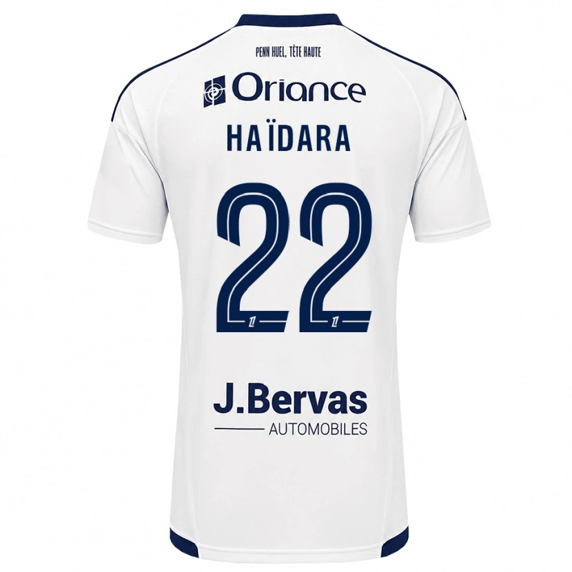 Danxen Criança Camisola Massadio Haidara #22 Azul Marinho Branco Alternativa 2026/27 Camisa