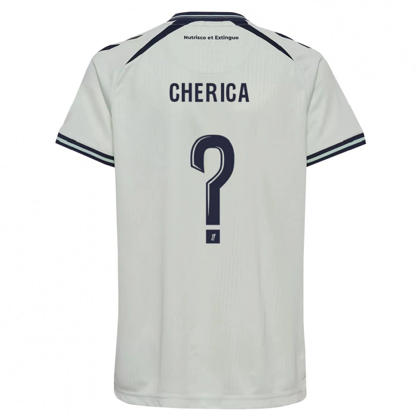Danxen Criança Camisola Enzo Cherica #0 Azul Meia-Noite Branco Alternativa 2026/27 Camisa