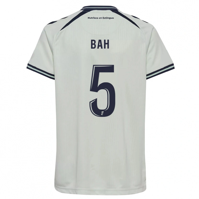 Danxen Criança Camisola Thierno Bah #5 Azul Meia-Noite Branco Alternativa 2026/27 Camisa