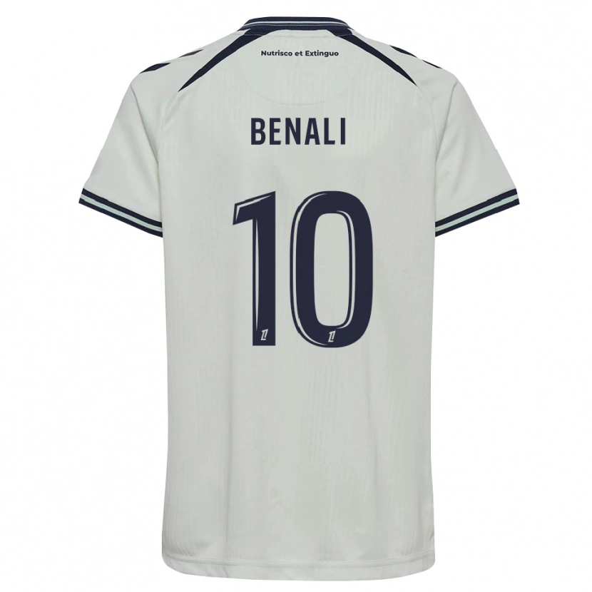Danxen Criança Camisola Adam Benali #10 Azul Meia-Noite Branco Alternativa 2026/27 Camisa