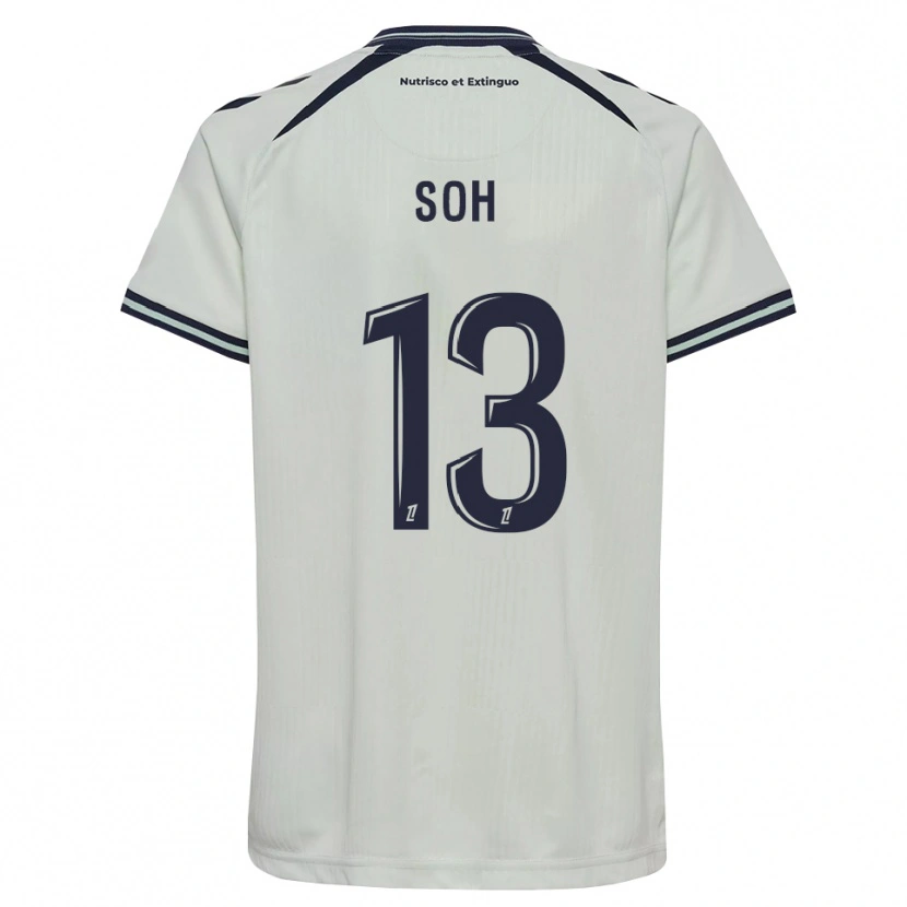 Danxen Criança Camisola Yanis Soh #13 Azul Meia-Noite Branco Alternativa 2026/27 Camisa