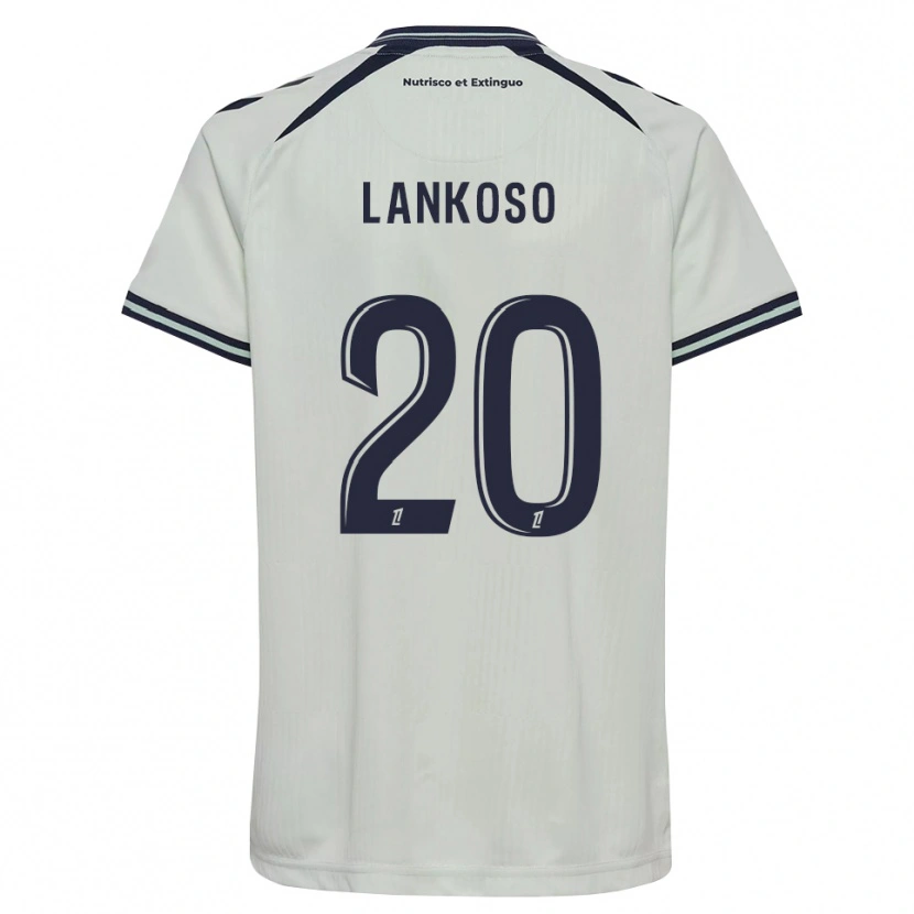 Danxen Criança Camisola Lenny Lankoso #20 Azul Meia-Noite Branco Alternativa 2026/27 Camisa