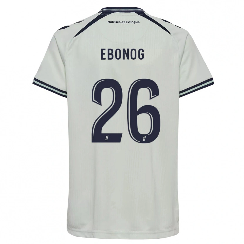 Danxen Criança Camisola Simon Ebonog #26 Azul Meia-Noite Branco Alternativa 2026/27 Camisa