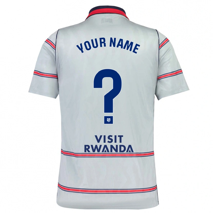 Danxen Criança Camisola Seu Nome #0 Cinza Vermelho Azul Marinho Terceiro 2026/27 Camisa