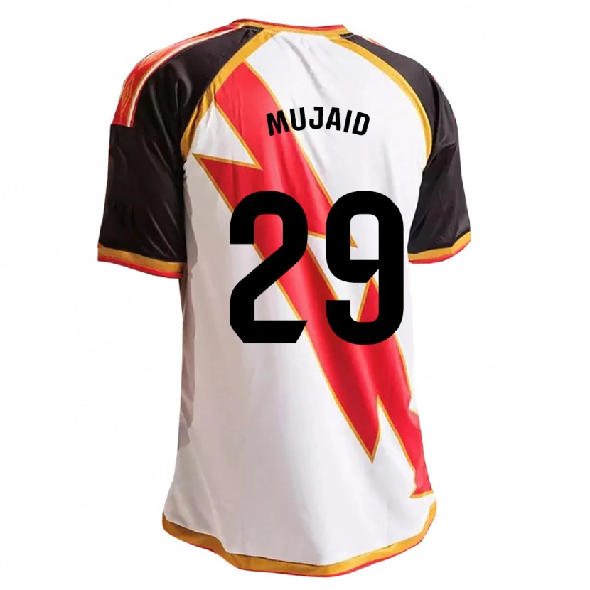 Danxen Homem Camisola Mujaid Sadick #29 Preto Vermelho Branco Dourado Principal 2026/27 Camisa