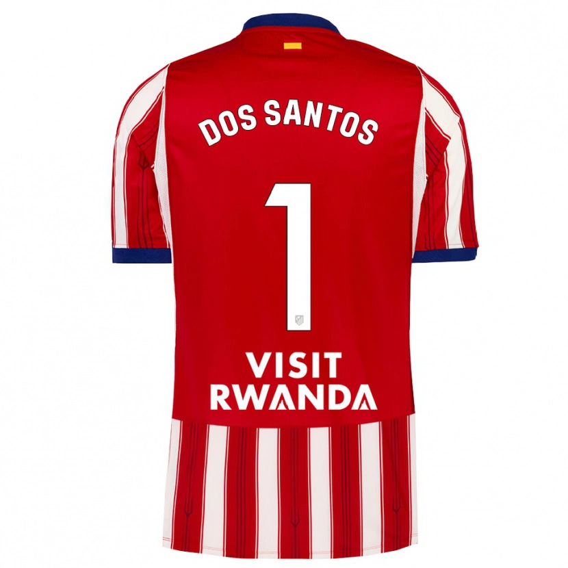 Danxen Homem Camisola Alex Dos Santos #1 Azul Real Vermelho Branco Principal 2026/27 Camisa