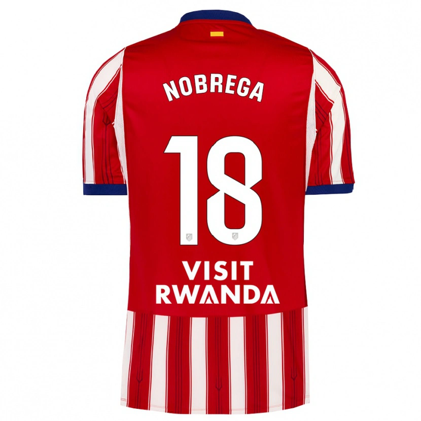 Danxen Homem Camisola Abraham Nobrega #18 Azul Real Vermelho Branco Principal 2026/27 Camisa