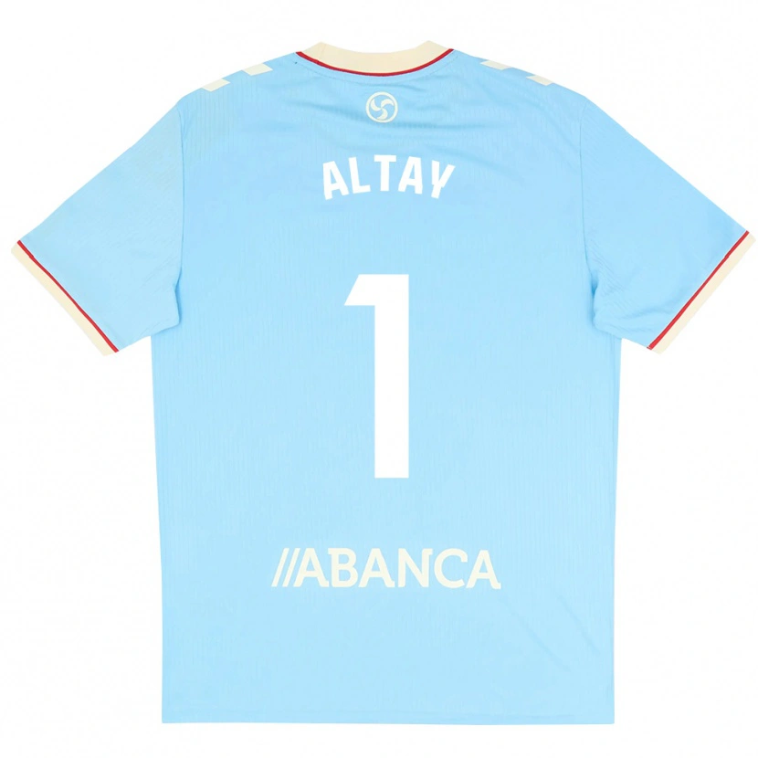 Danxen Homem Camisola Altay Bayındır #1 Azul Céu Branco Vermelho Principal 2026/27 Camisa