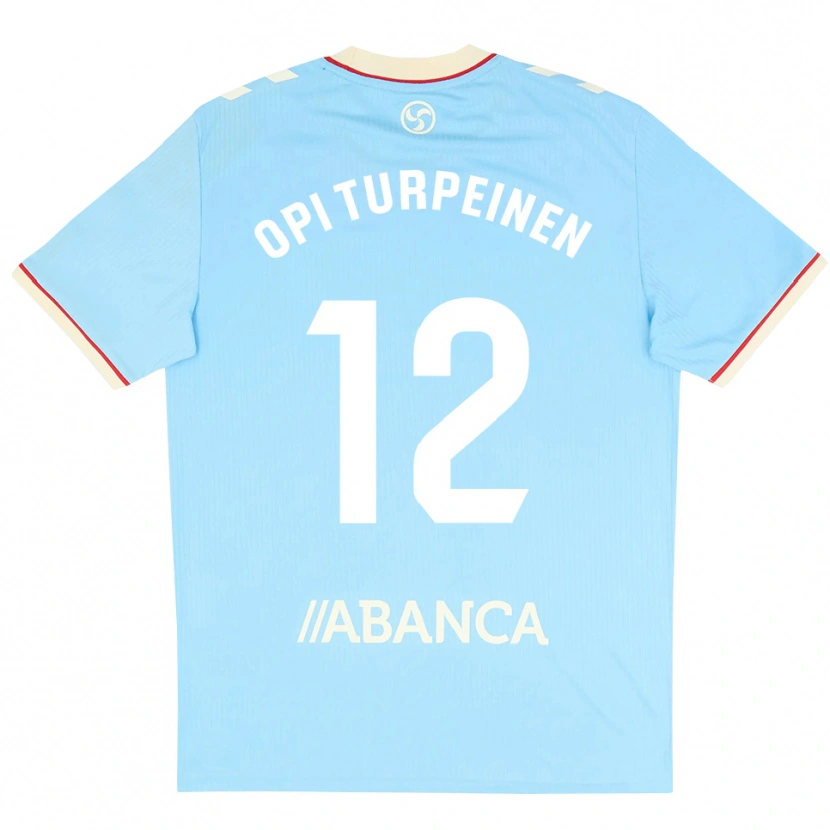Danxen Homem Camisola Aslak Opi Turpeinen #12 Azul Céu Branco Vermelho Principal 2026/27 Camisa
