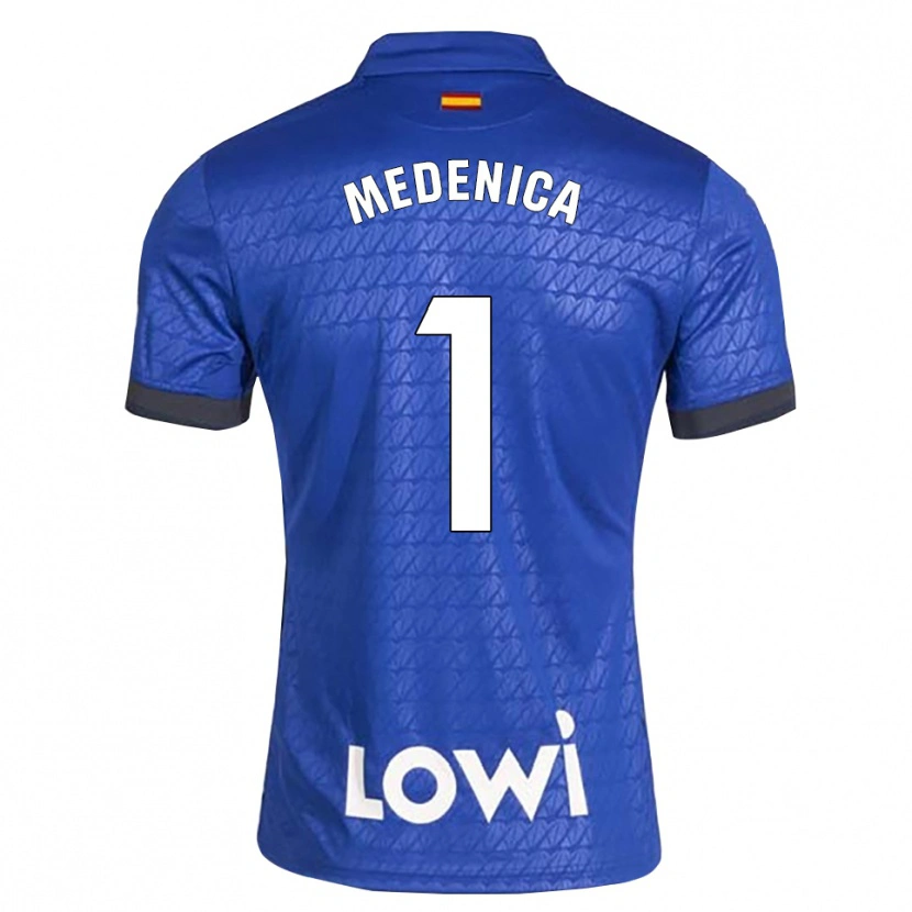 Danxen Homem Camisola Djordjije Medenica #1 Azul Branco Preto Principal 2026/27 Camisa