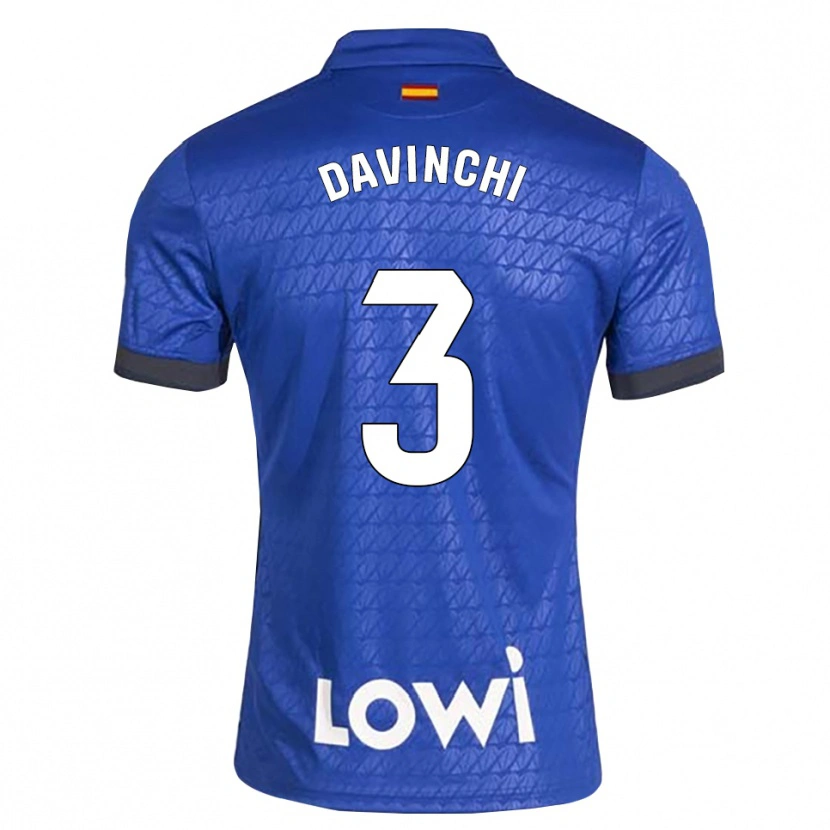 Danxen Homem Camisola David Cordón Mancha #3 Azul Branco Preto Principal 2026/27 Camisa