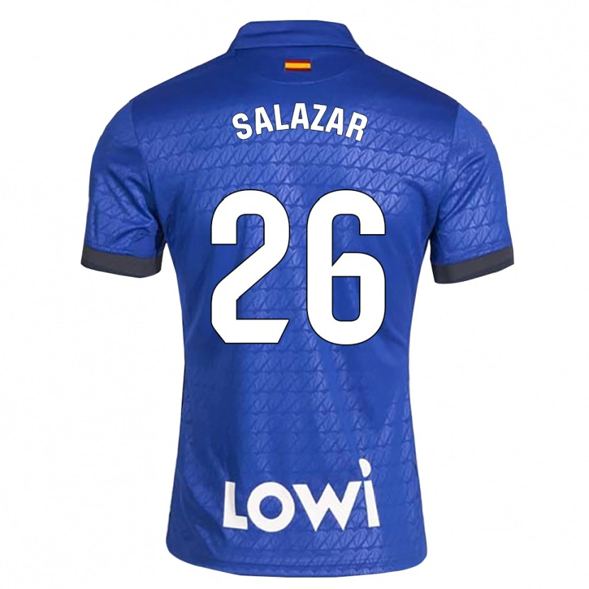 Danxen Homem Camisola Sebas Salazar #26 Azul Branco Preto Principal 2026/27 Camisa