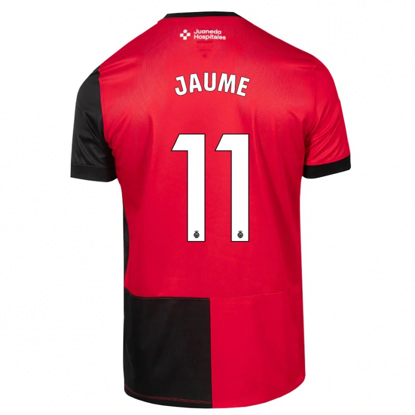 Danxen Homem Camisola Miquel Jaume #11 Preto Vermelho Branco Principal 2026/27 Camisa