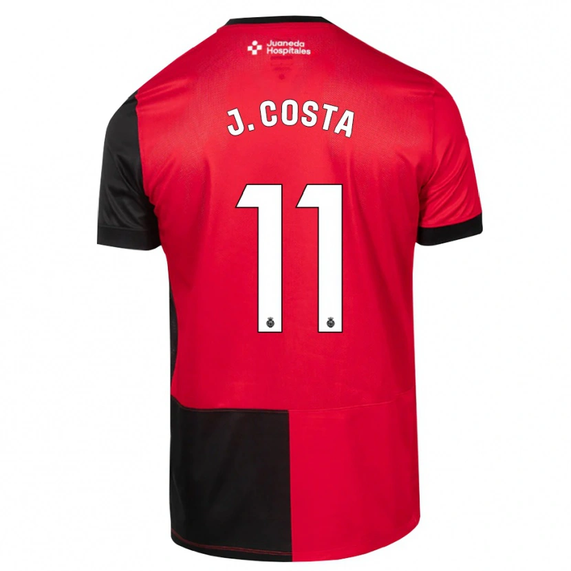 Danxen Homem Camisola Jaume Costa #11 Preto Vermelho Branco Principal 2026/27 Camisa