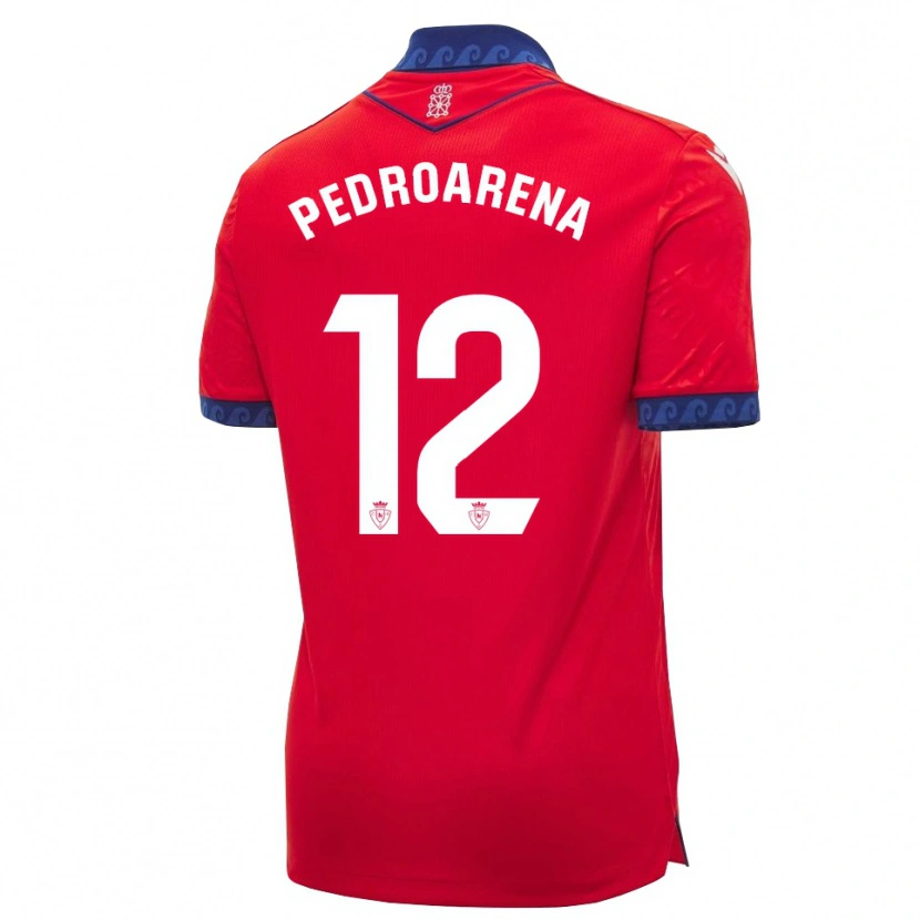 Danxen Homem Camisola Martin Pedroarena #12 Vermelho Azul Marinho Branco Principal 2026/27 Camisa
