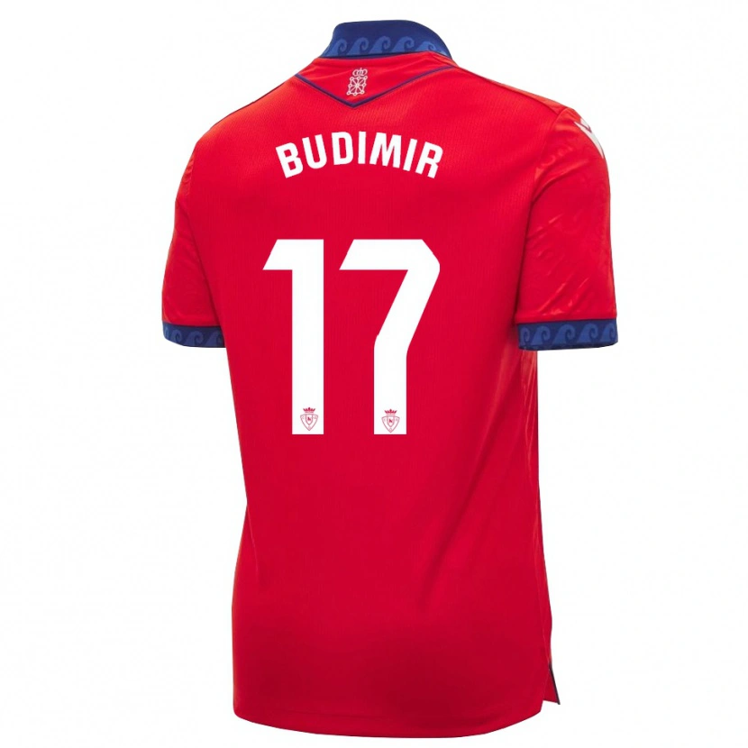 Danxen Homem Camisola Ante Budimir #17 Vermelho Azul Marinho Branco Principal 2026/27 Camisa