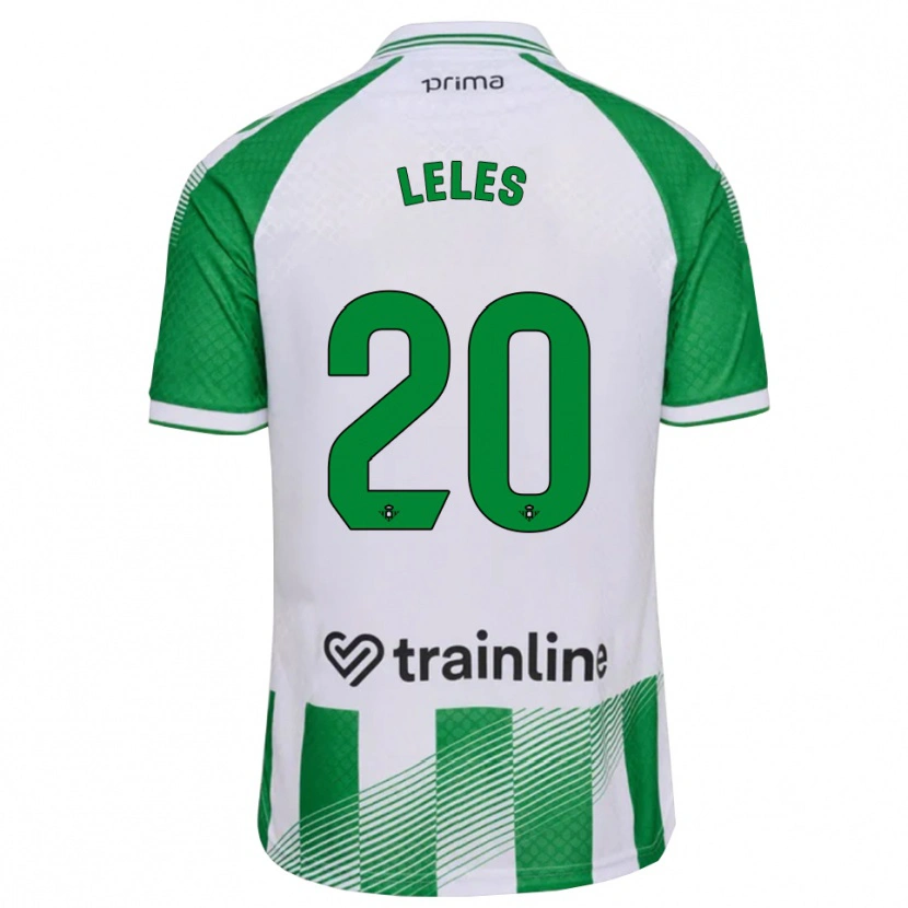 Danxen Homem Camisola María De Los Ángeles Carrión Egido #20 Verde Claro Preto Branco Principal 2026/27 Camisa