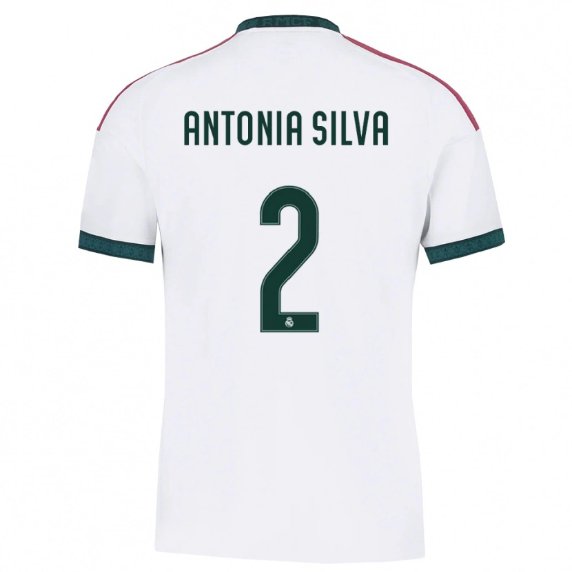 Danxen Homem Camisola Antônia Silva #2 Verde Escuro Branco Vermelho Principal 2026/27 Camisa