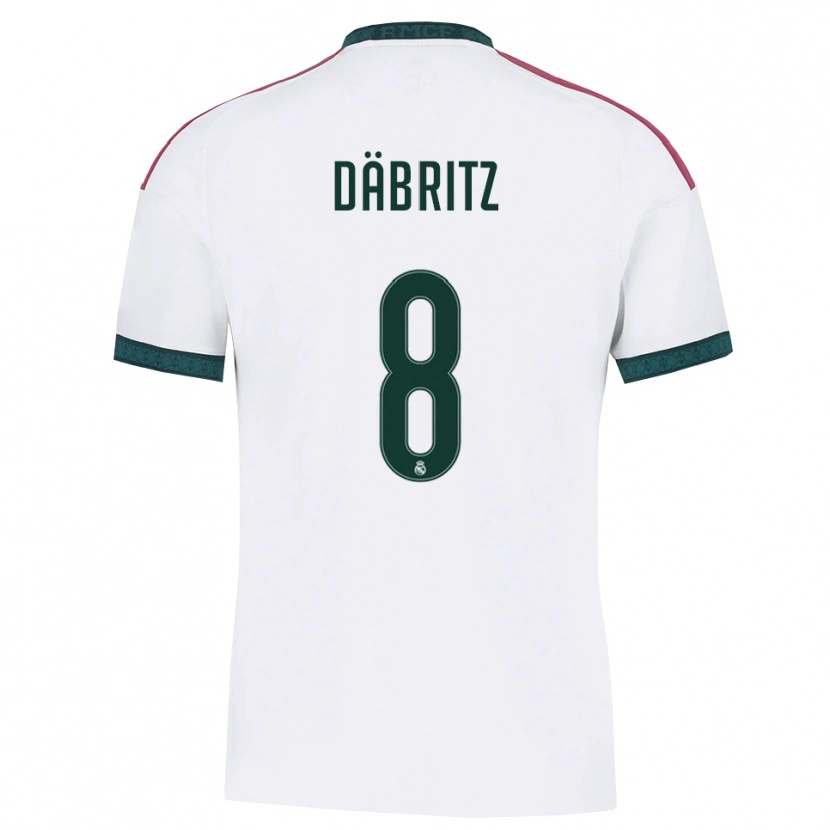 Danxen Homem Camisola Sara Däbritz #8 Verde Escuro Branco Vermelho Principal 2026/27 Camisa